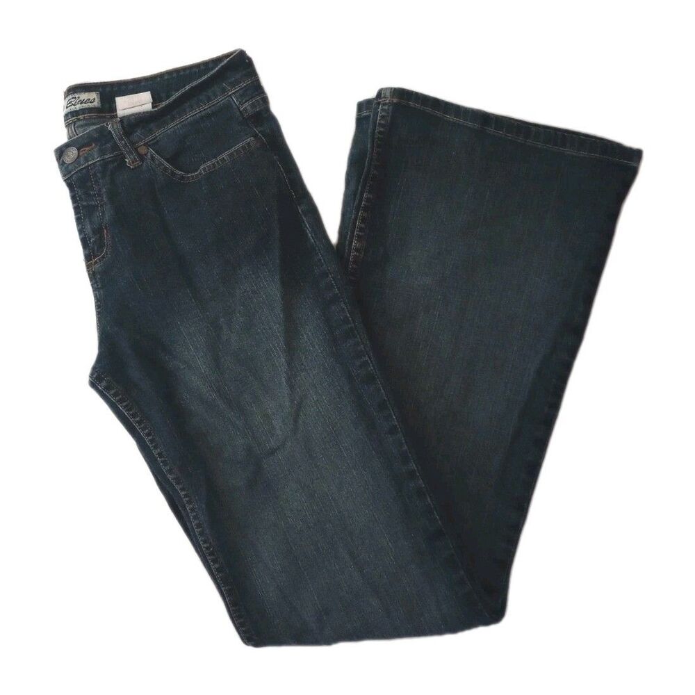 Paris Blues Soulmate Dark Wash Flare Leg Jeans sz 11 Juniors Y2K 2000s Fit